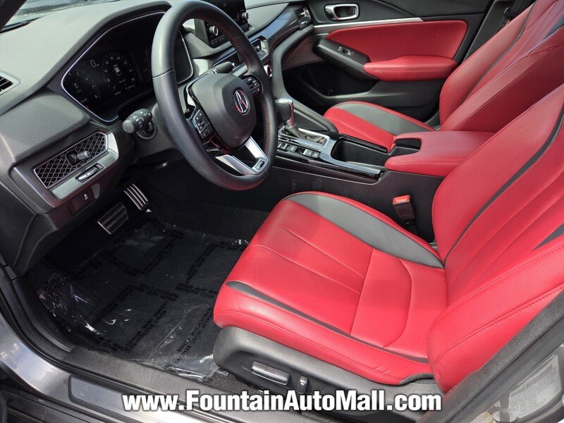 Certified Used 2024 Liquid Carbon Metallic Acura A-SPEC image 8