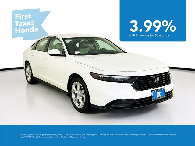 2026 Honda Accord LX