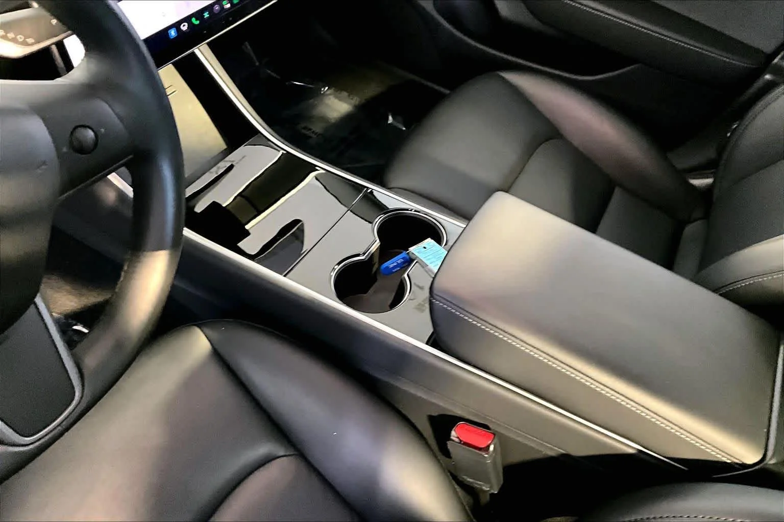 Used 2018 Pearl White Multi-Coat Tesla Long Range Battery image 15