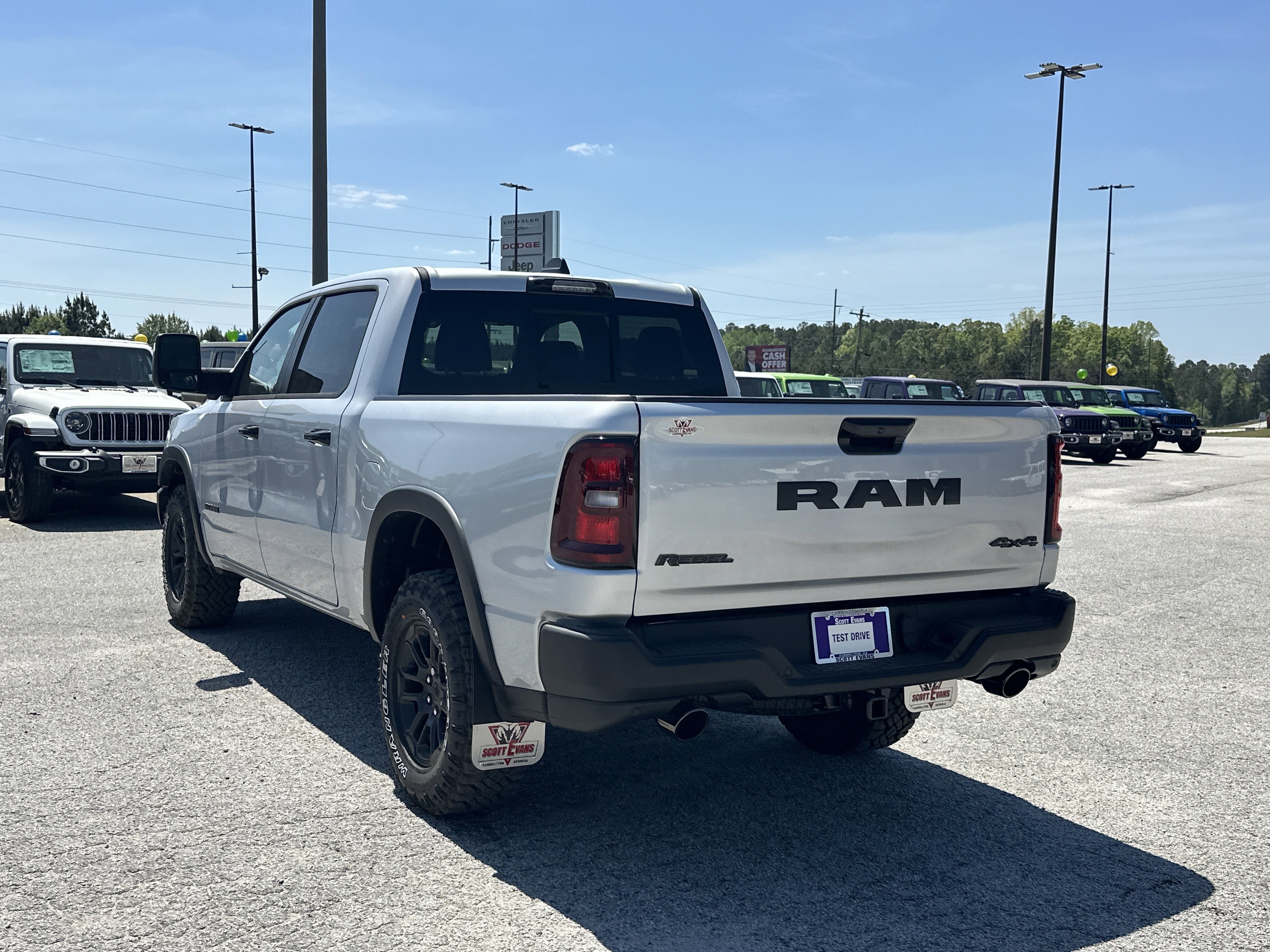 New 2026 Silver Zynith Exterior Paint RAM Rebel image 6