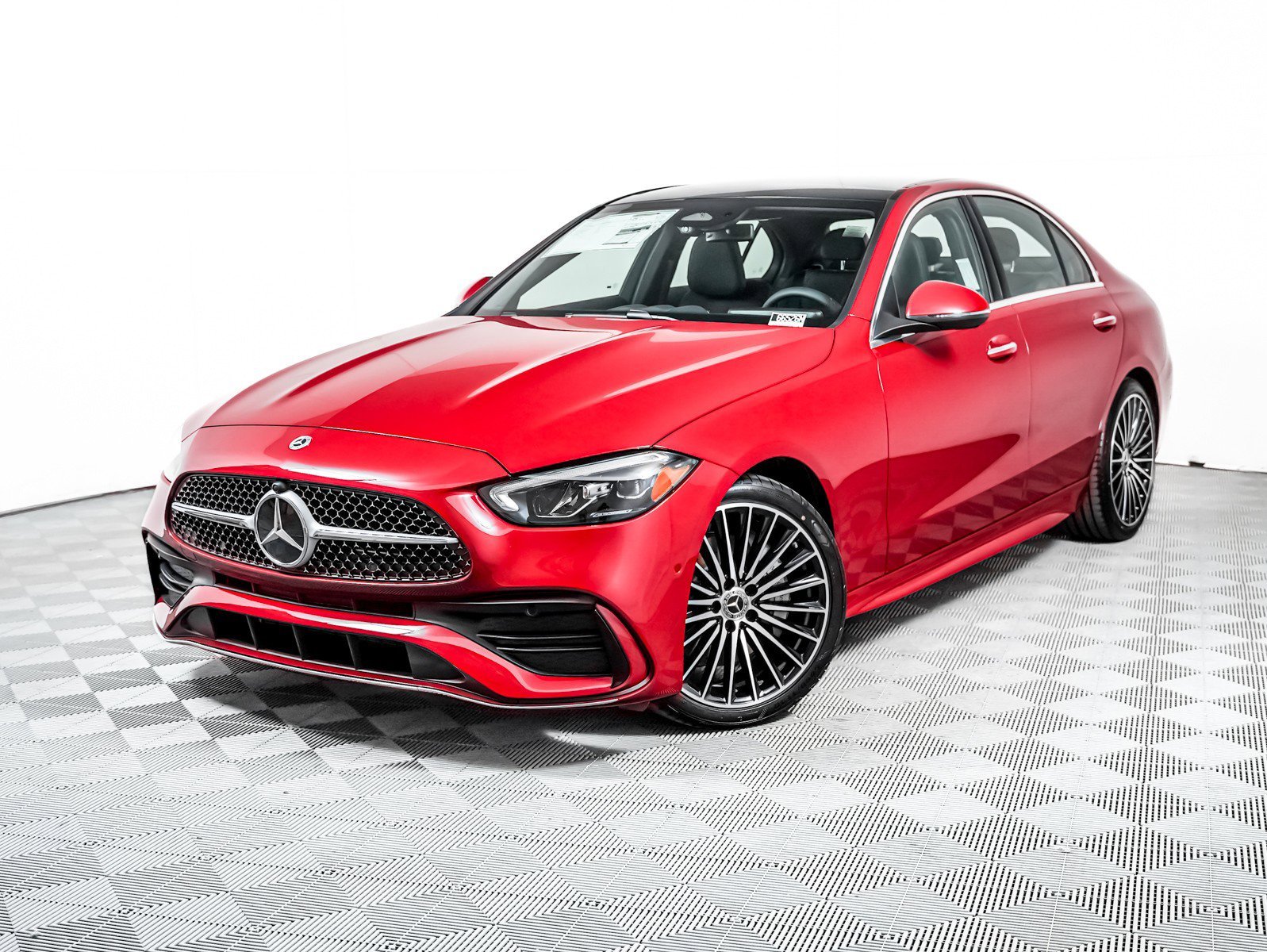 New 2026 MANUFAKTUR Patagonia Red Metallic Mercedes-Benz C 300 image 1
