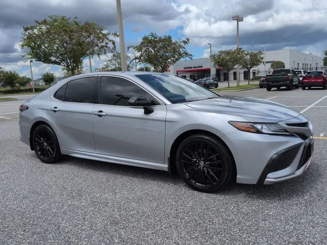 Certified Used 2024 Silver Toyota XSE image 2