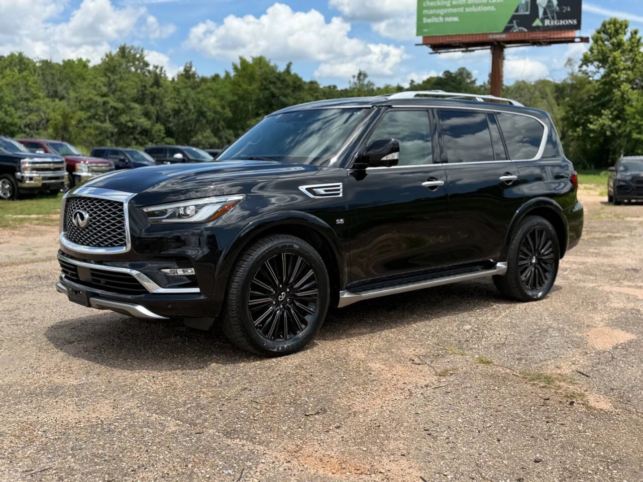 Used 2019 Black INFINITI Limited AWD 4dr SUV image 1