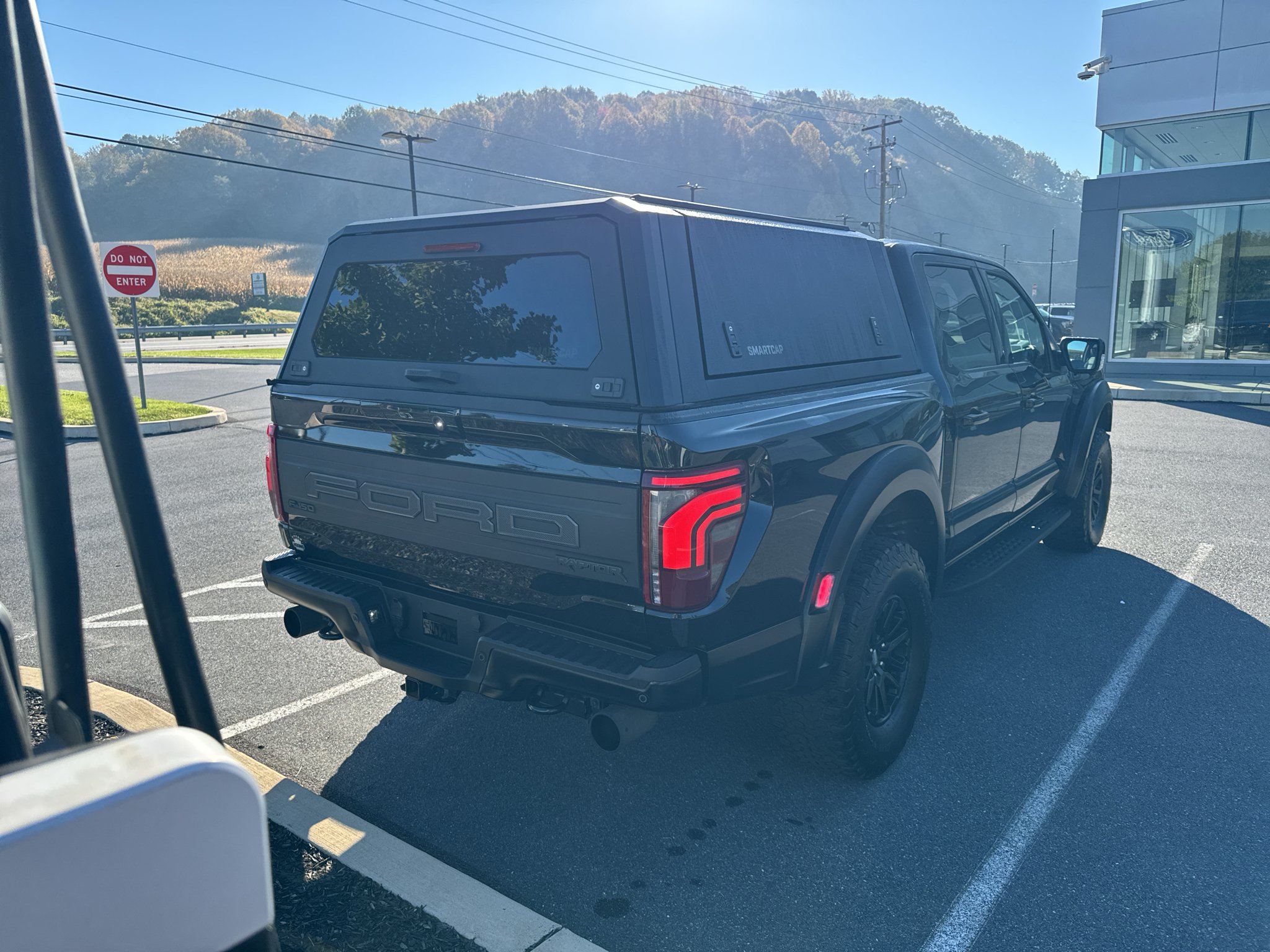 Used 2025 Agate Black Metallic Ford Raptor image 8