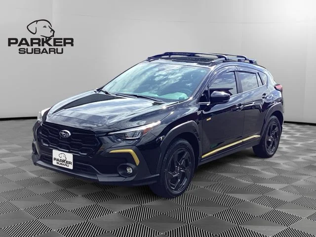 Certified Used 2024 Crystal Black Silica Subaru Sport image 1
