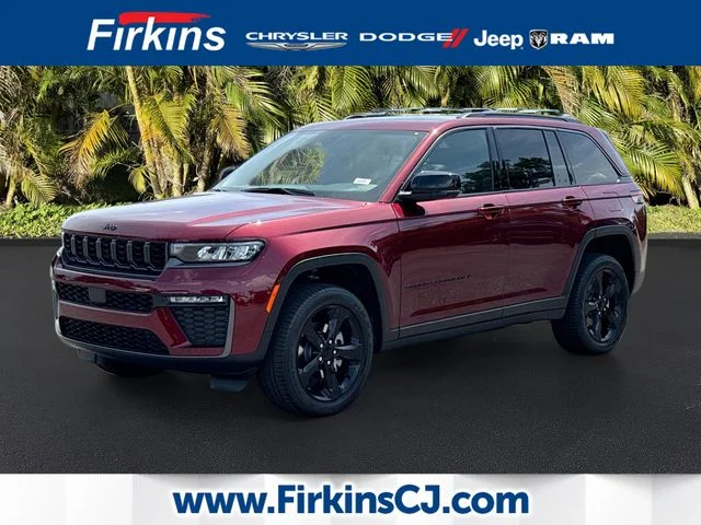 New 2026 Velvet Red Pearl-Coat Exterior Paint Jeep Limited image 1