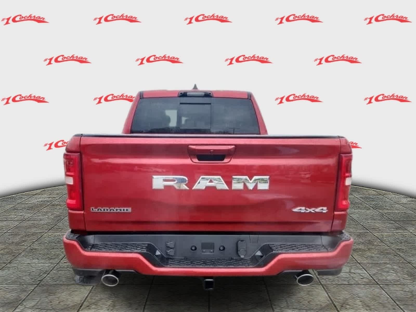 New 2026 Molten Red Pearlcoat Ram Laramie image 3