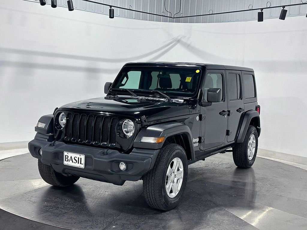 Used 2021 Black Jeep Unlimited Sport S image 8