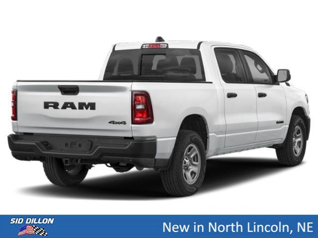 New 2026 Bright White Clear-Coat Exterior Paint RAM Warlock Crew Cab 4x4 5