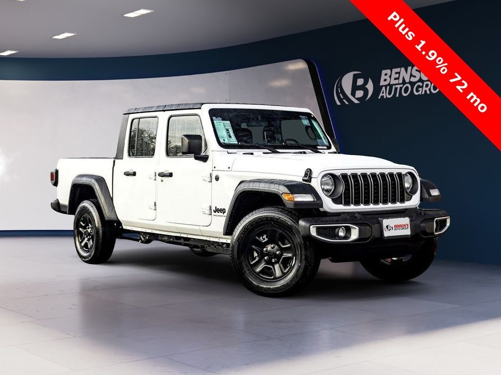 New 2026 Bright White Clear-Coat Exterior Paint Jeep Sport image 1