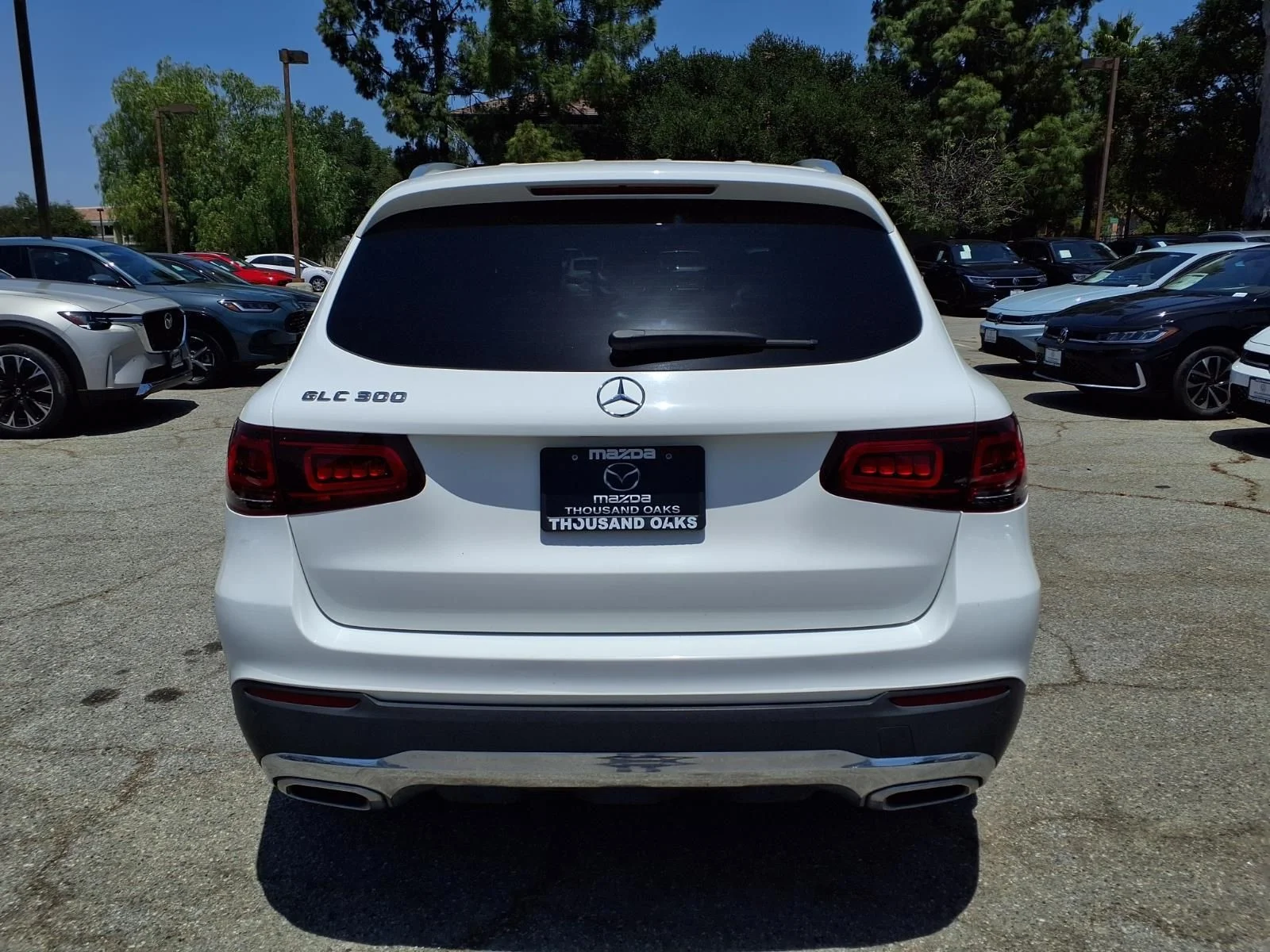 Used 2022 White Mercedes-Benz GLC 300 image 7