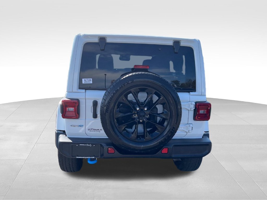 Used 2024 White Jeep Sahara 4xe image 4