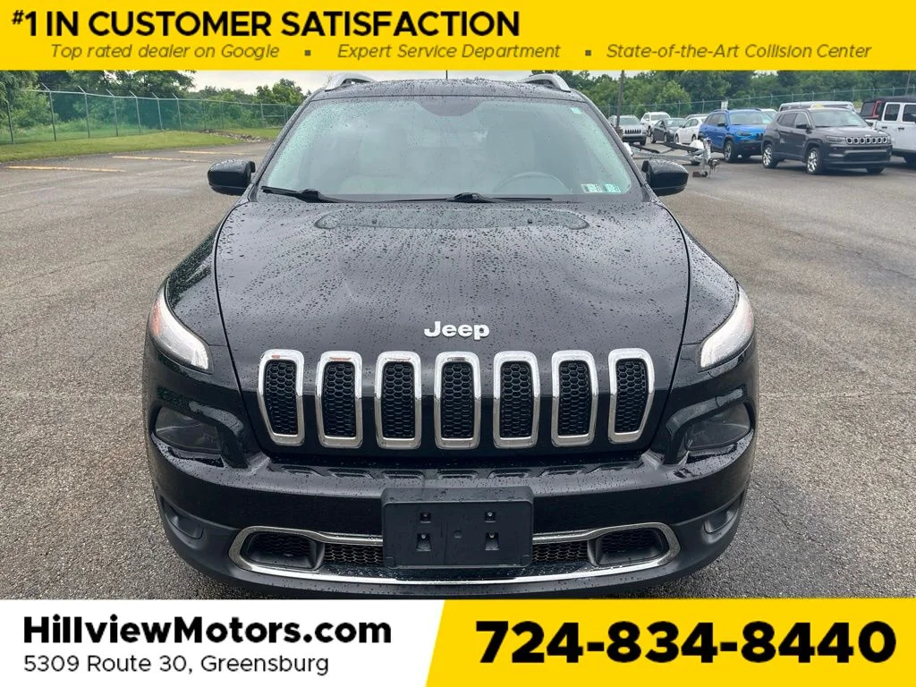 Used 2018 Diamond Black Jeep Limited image 10