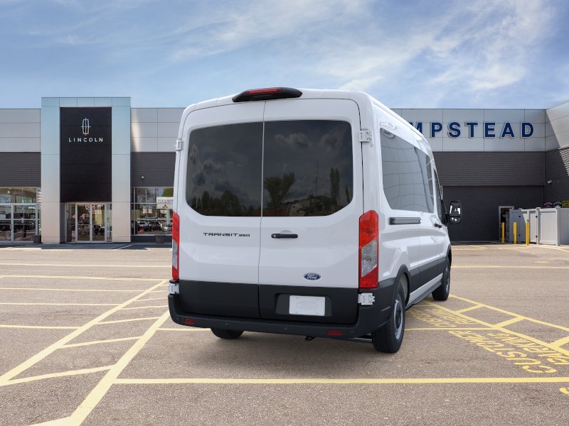 New 2026 Oxford White Ford Passenger Van XL image 8