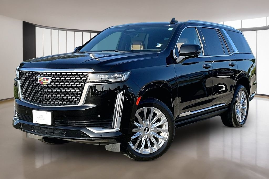 Used 2024 Black Cadillac Premium Luxury image 1