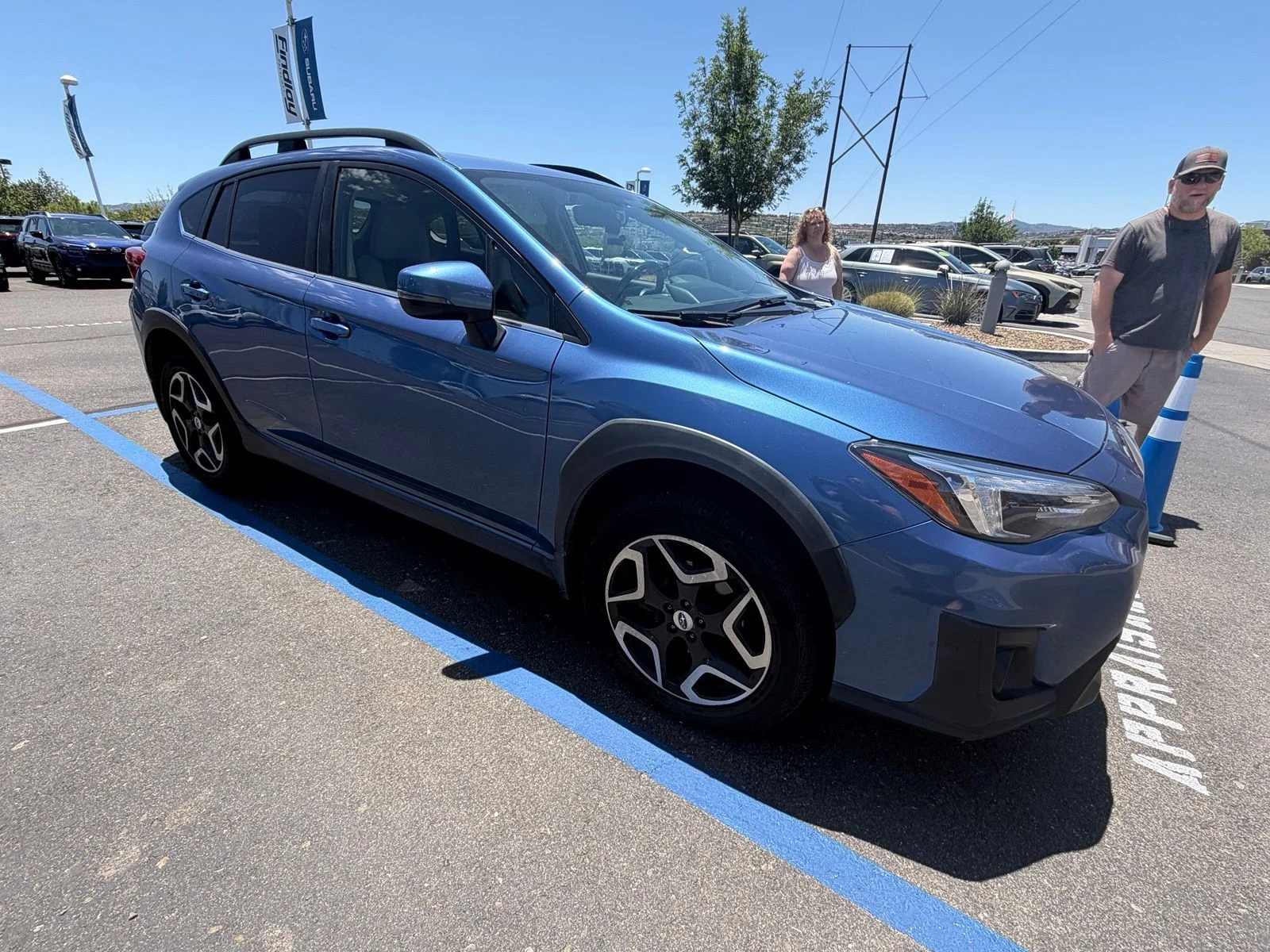 Used 2018 Blue Subaru 2.0i Limited image 6