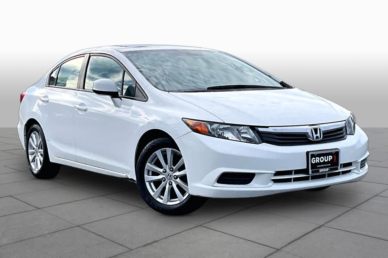 Used 2012 Taffeta White Honda EX-L image 3