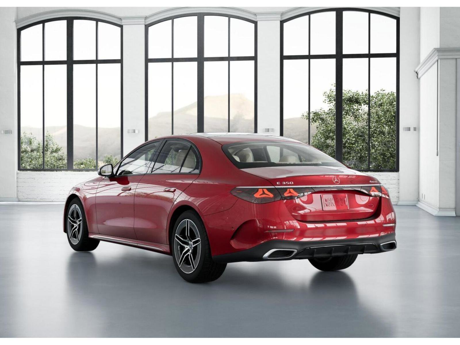 New 2026 MANUFAKTUR Patagonia Red Metallic Mercedes-Benz E 350 image 12