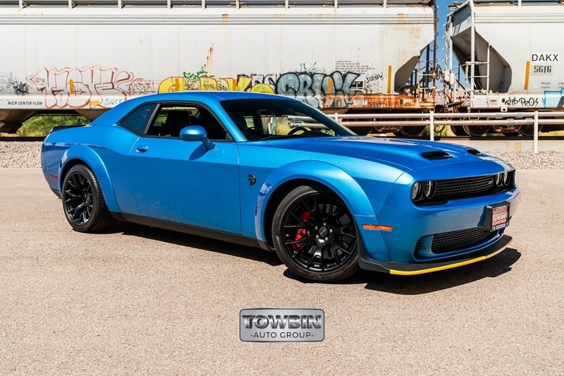 Used 2023 Blue Dodge SRT Hellcat Widebody image 2
