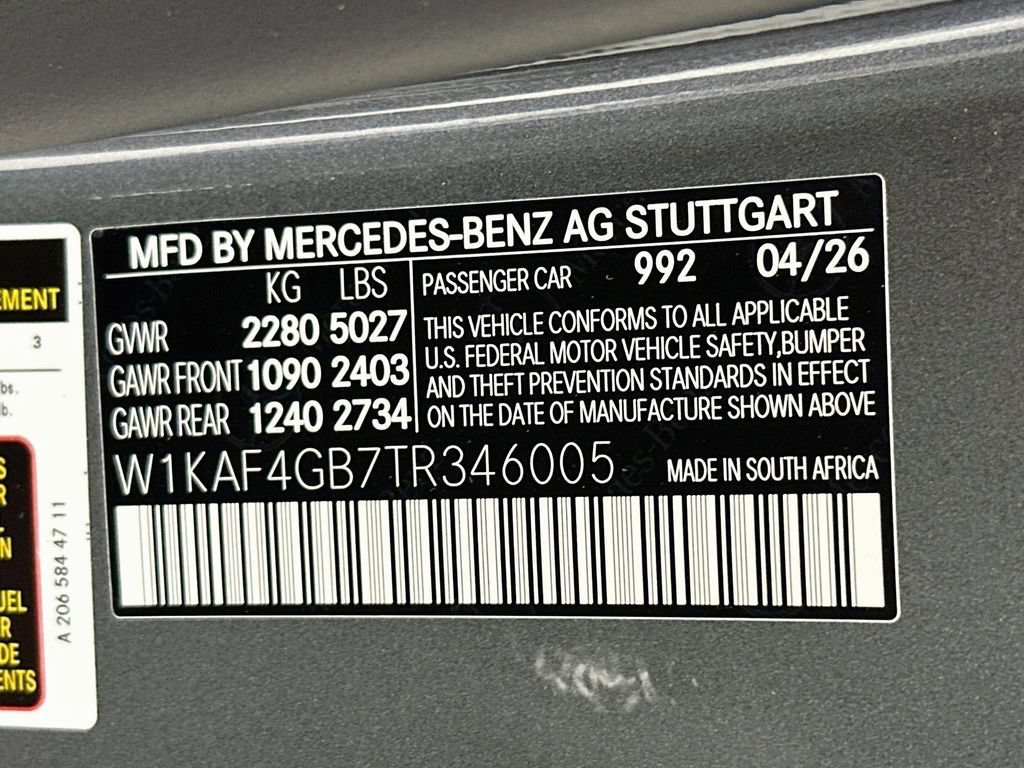 New 2026 Selenite Grey Metallic Mercedes-Benz C 300 image 68