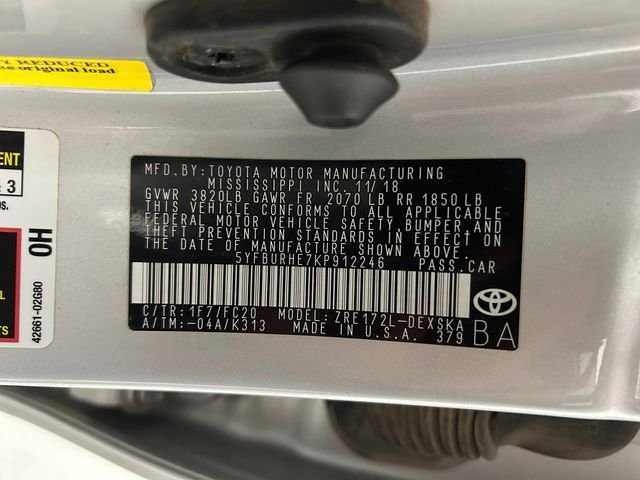 Used 2019 Silver Toyota SE image 20