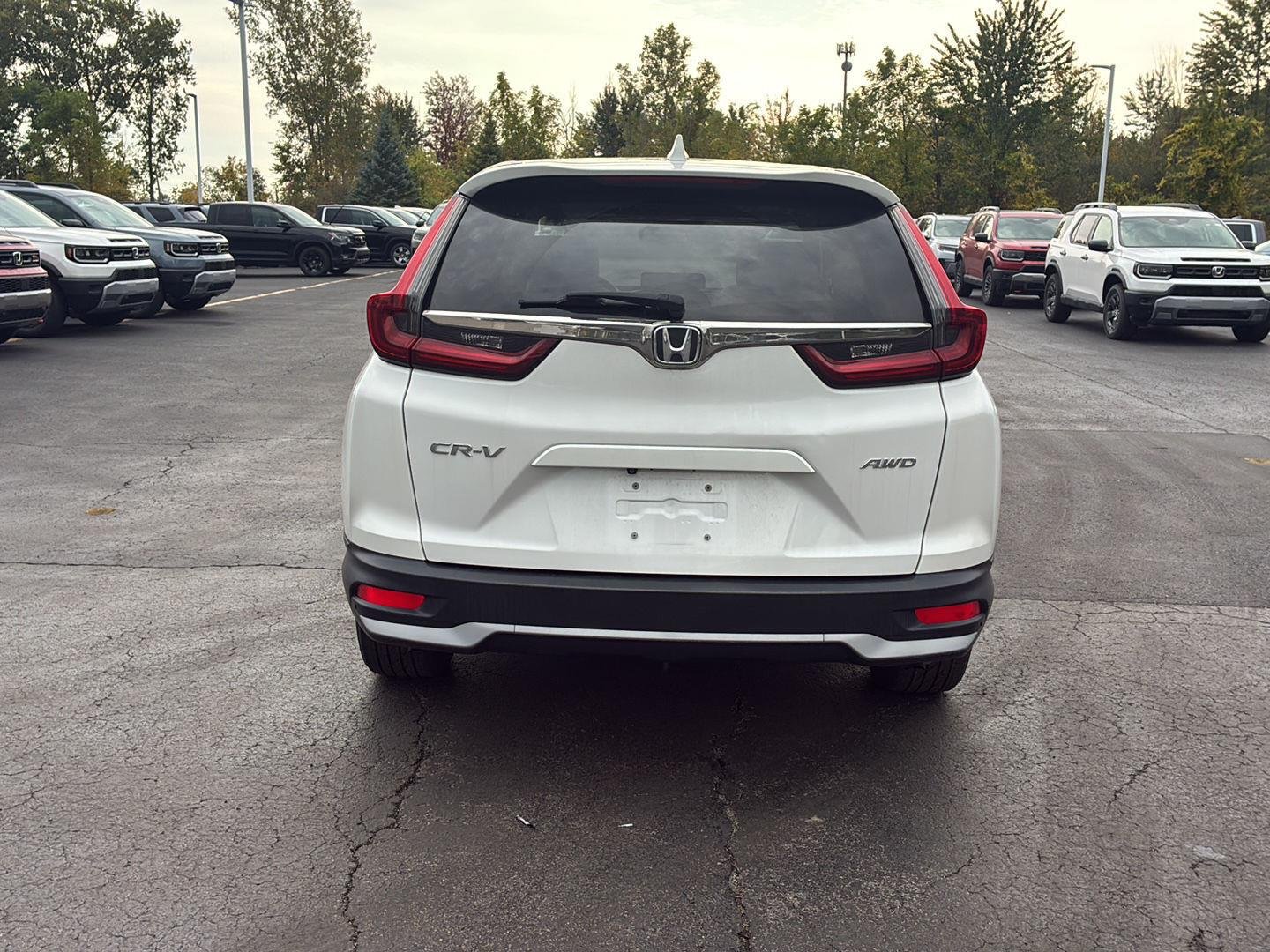 Used 2020 Platinum White Pearl Honda EX image 21