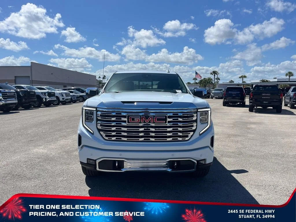 New 2026 Glacier White Tricoat GMC Denali image 3