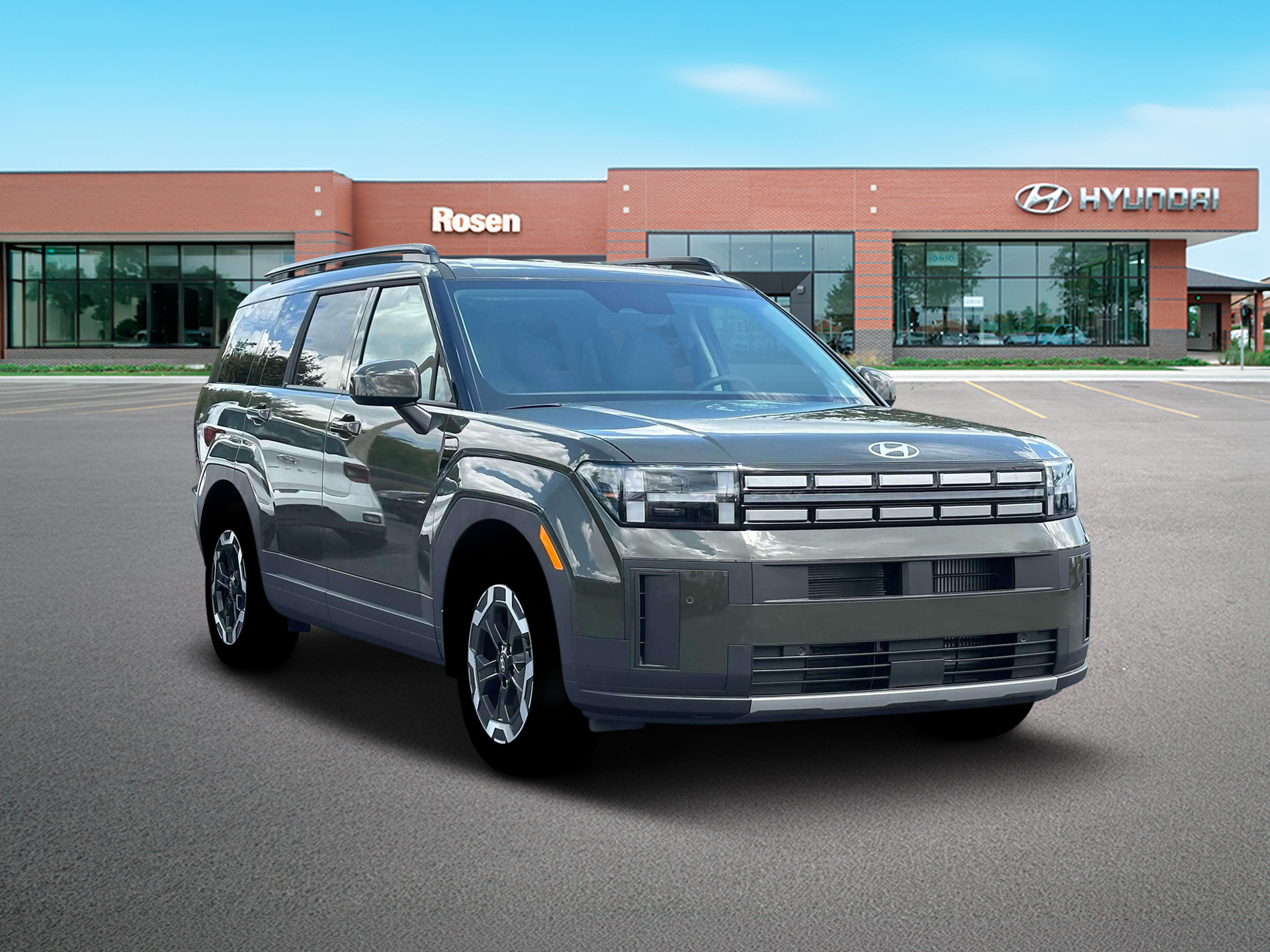 New 2026 Green Hyundai SEL AWD image 11