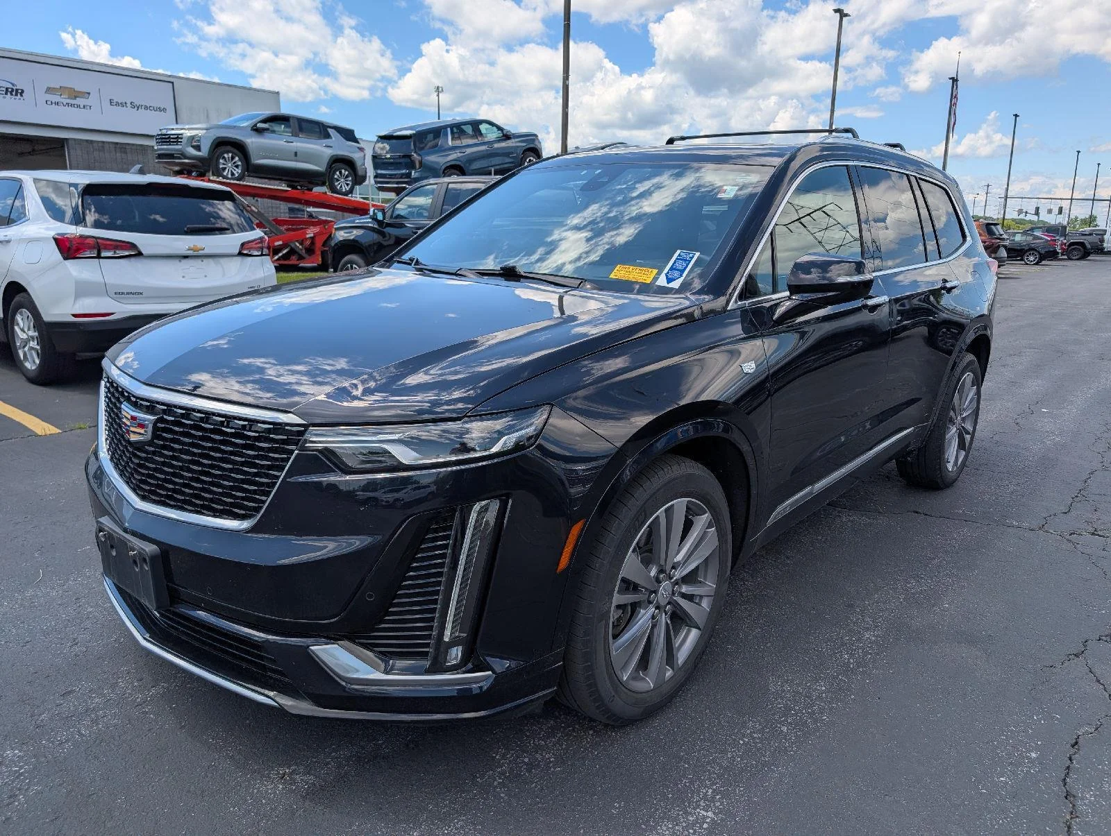 Used 2022 Dark Moon Blue Metallic Cadillac Premium Luxury image 4
