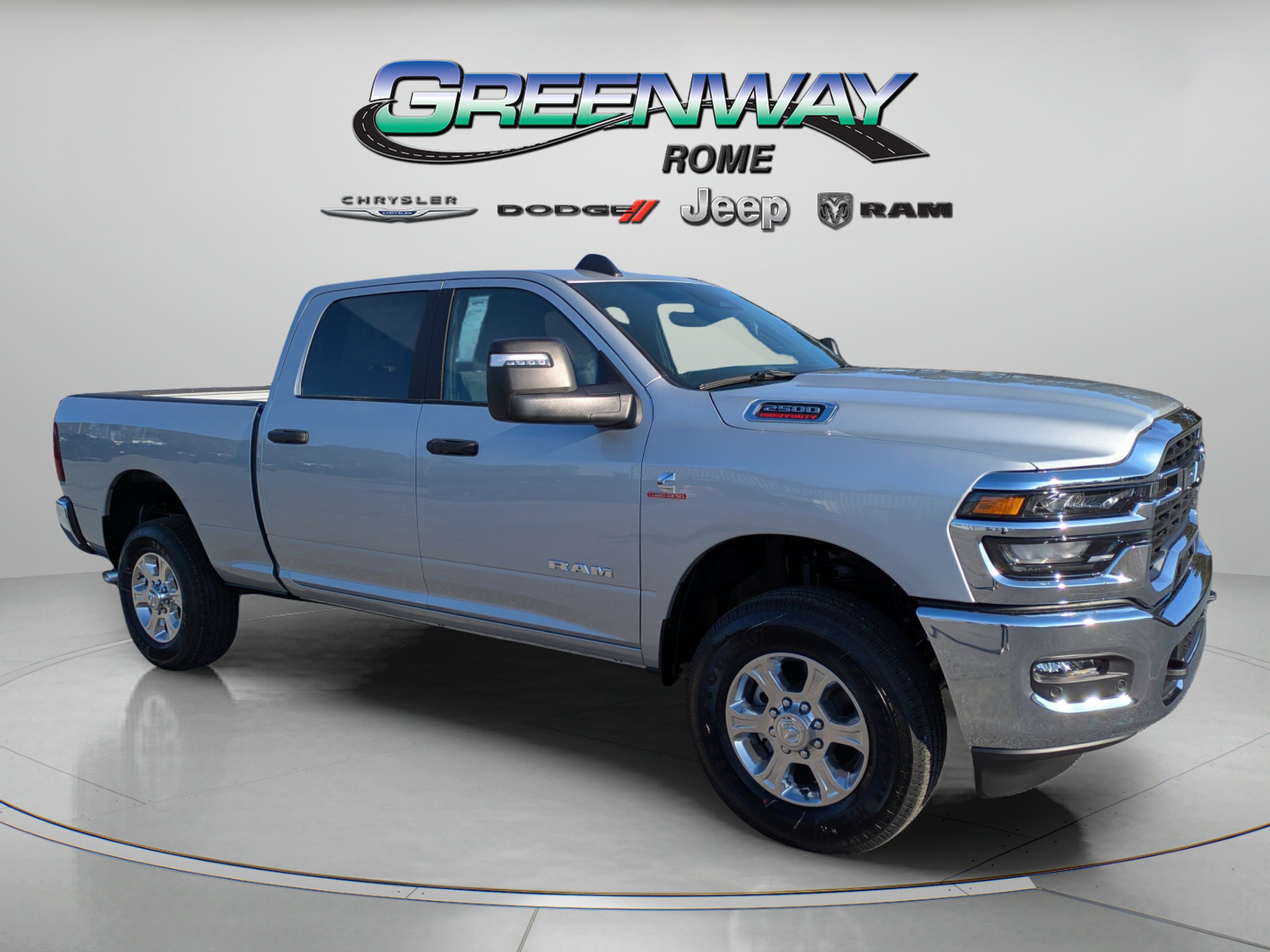 New 2026 Silver-Zynith Exterior Paint RAM Big Horn image 1
