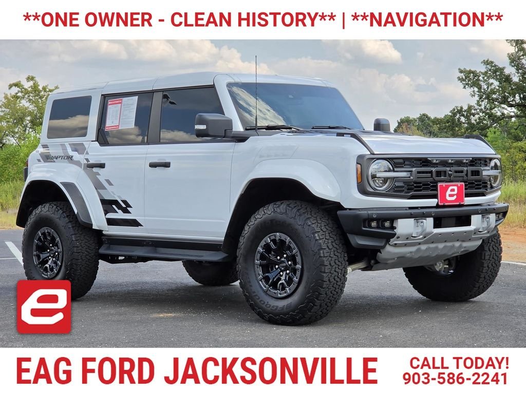 Used 2025 Oxford White Ford Raptor image 1