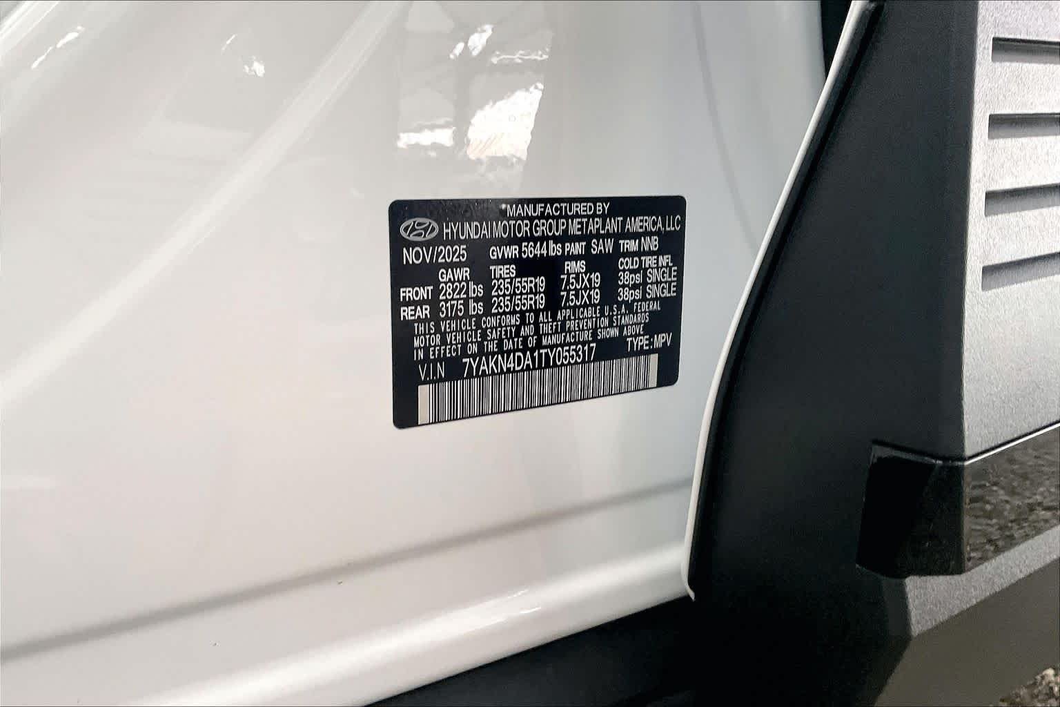 Certified Used 2026 Atlas White Hyundai SEL image 33