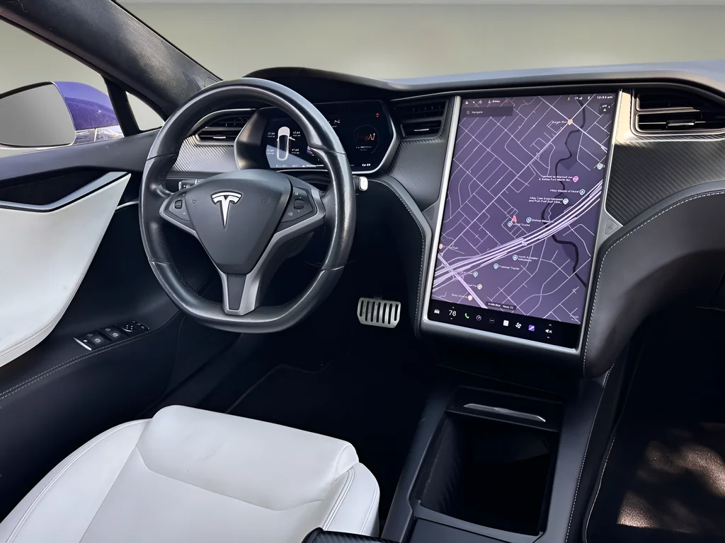 Used 2020 Blue Tesla Performance image 7