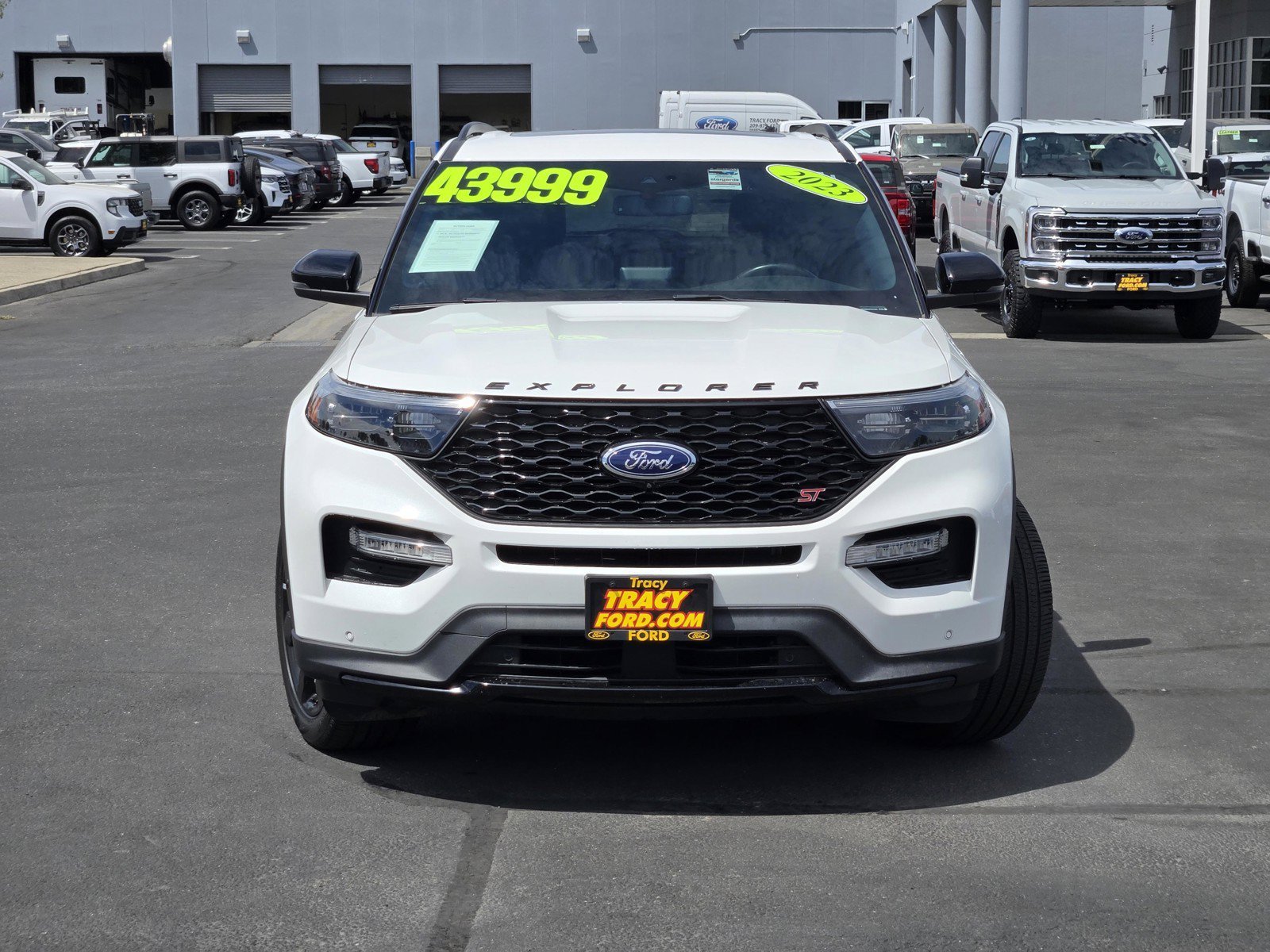 Certified Used 2023 Star White Ford ST image 2
