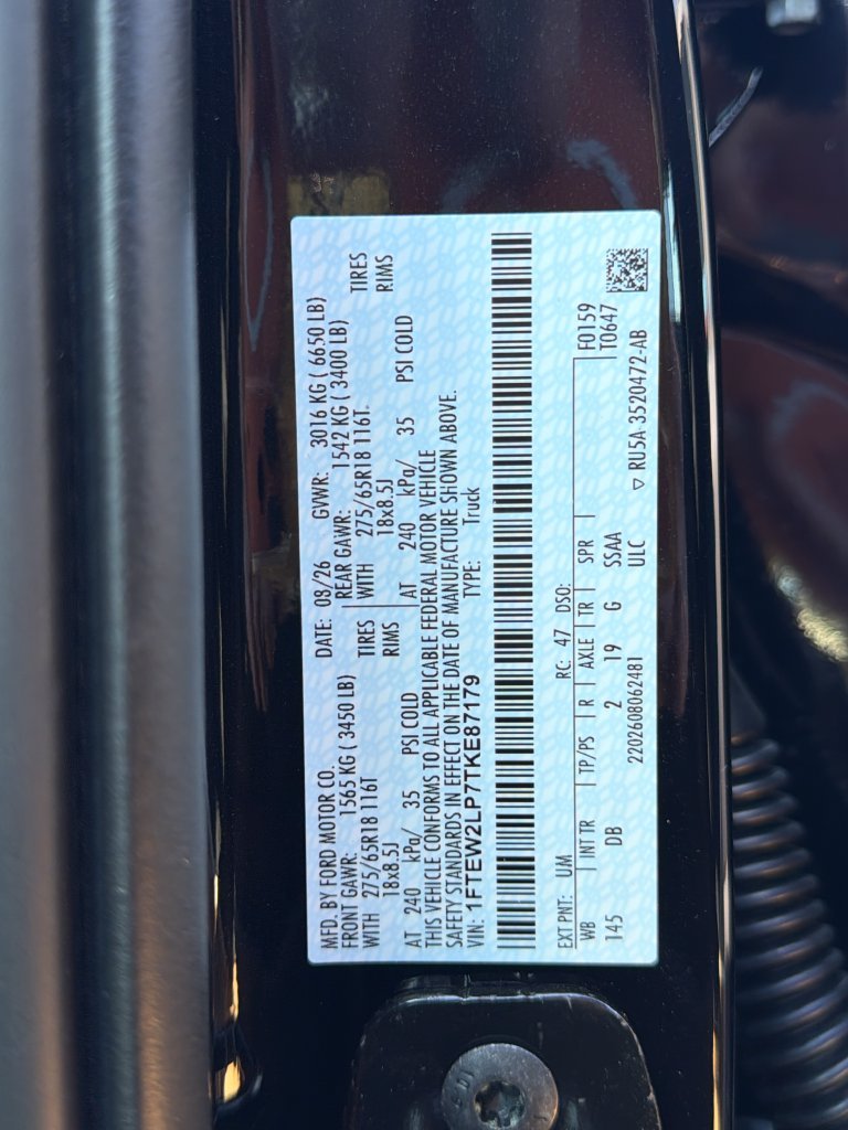 New 2026 Black Ford STX image 24