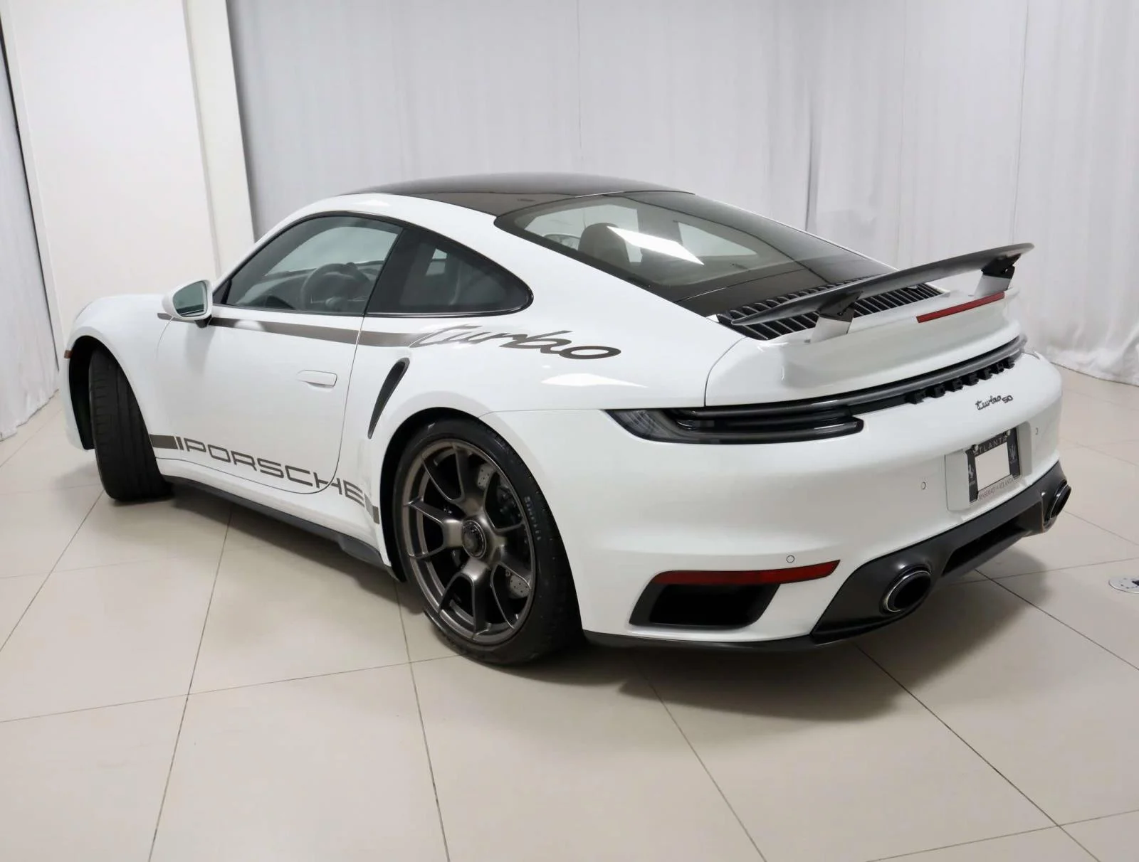 Used 2025 White Porsche Turbo 50 Years Coupe image 4