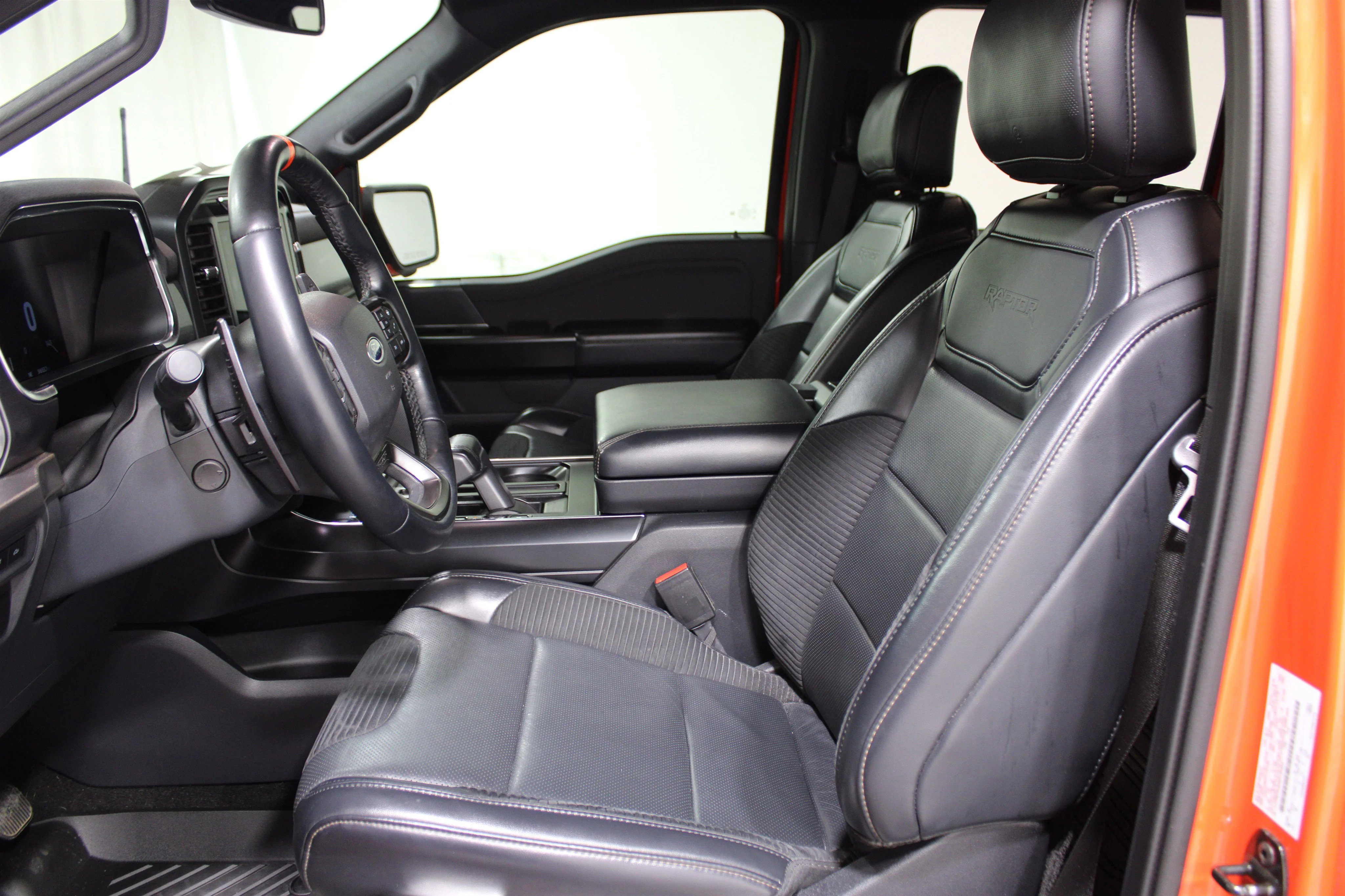 Used 2022 ORANGE Ford Raptor image 3