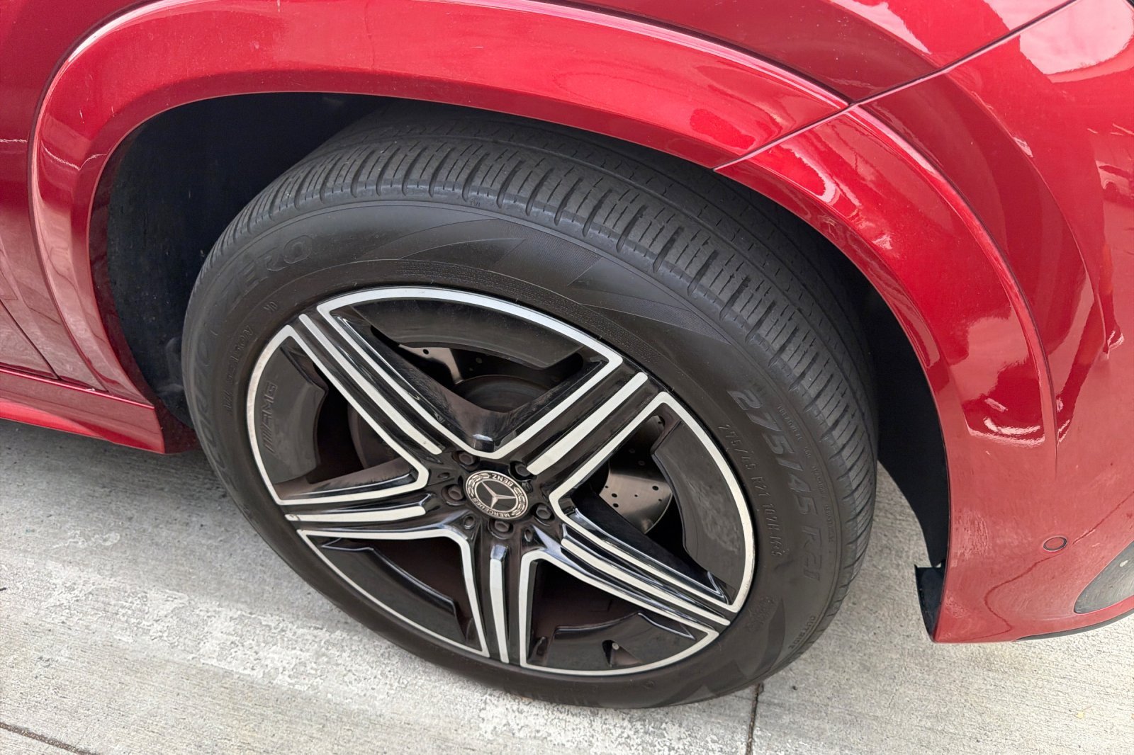 Certified Used 2024 Red Mercedes-Benz GLE 450e image 7