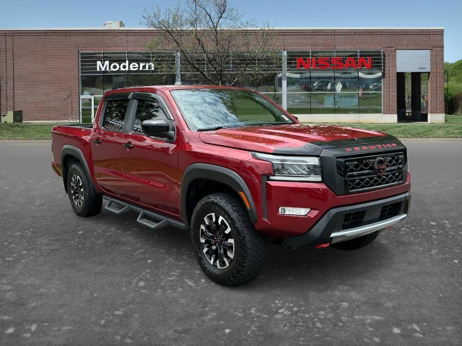 Used 2022 Cardinal Red Tricoat Nissan PRO-X image 5