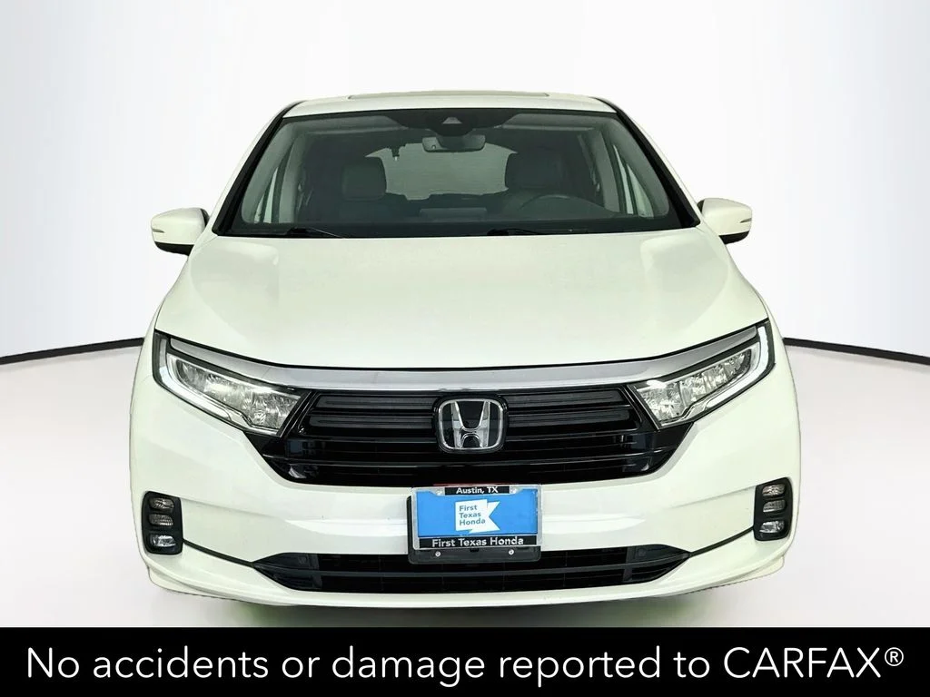 Certified Used 2021 White Honda EX-L image 2