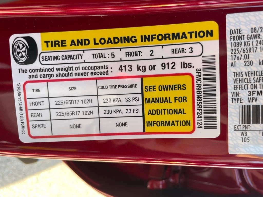 New 2025 Ruby Red Metallic Tinted Clearcoat Ford Big Bend® image 47