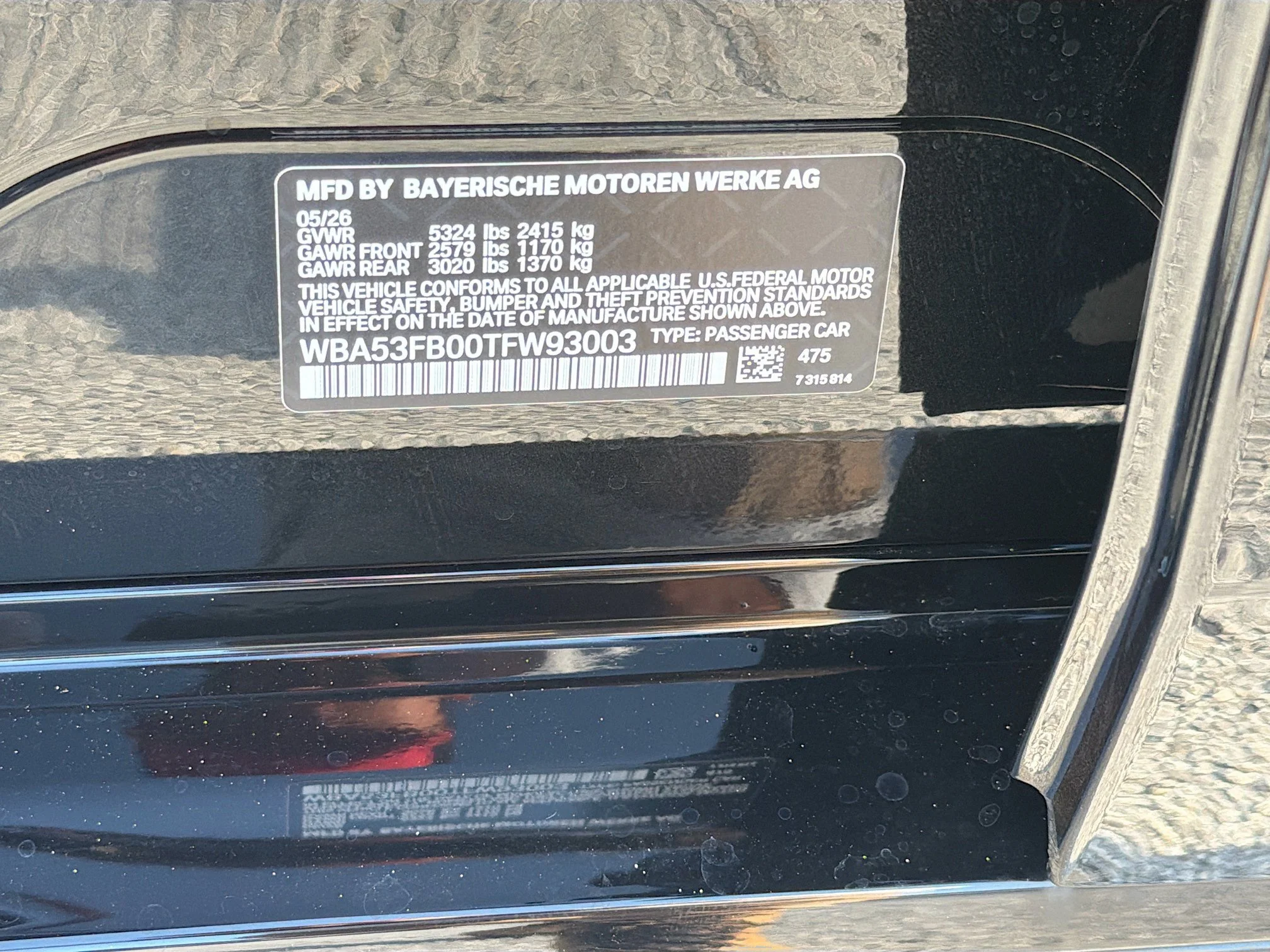 New 2026 Black Sapphire Metallic BMW M440i image 41