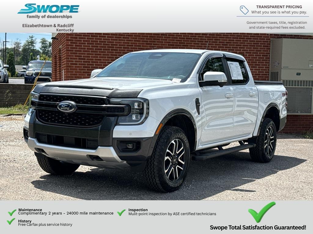 Used 2024 OXFORD WHITE Ford LARIAT image 7