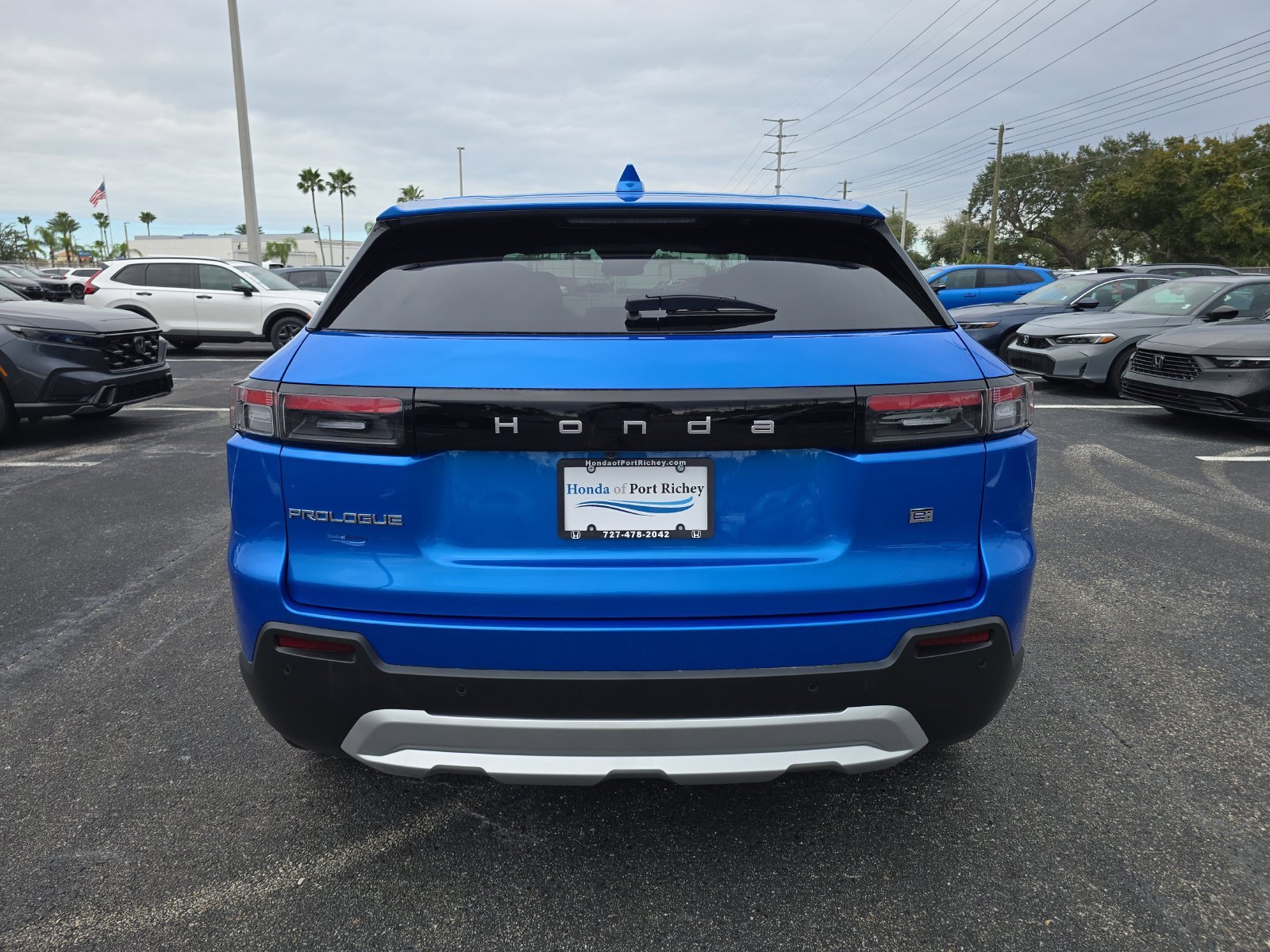 New 2026 Pacific Blue Metallic Honda EX image 5