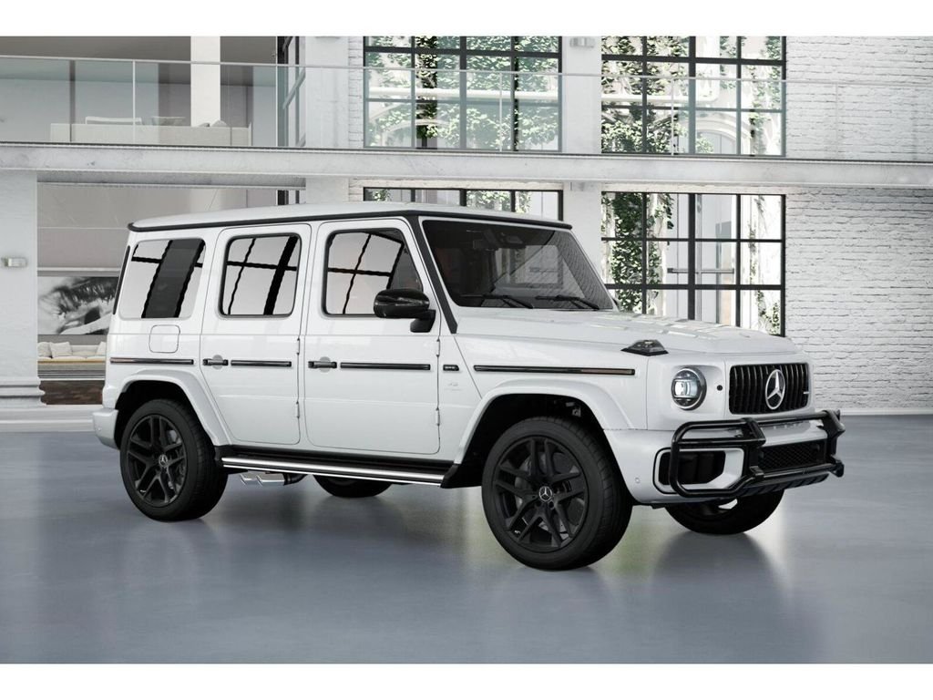 New 2027 MANUFAKTUR Moonlight White Metallic Mercedes-Benz AMG® G 63 SUV image 12