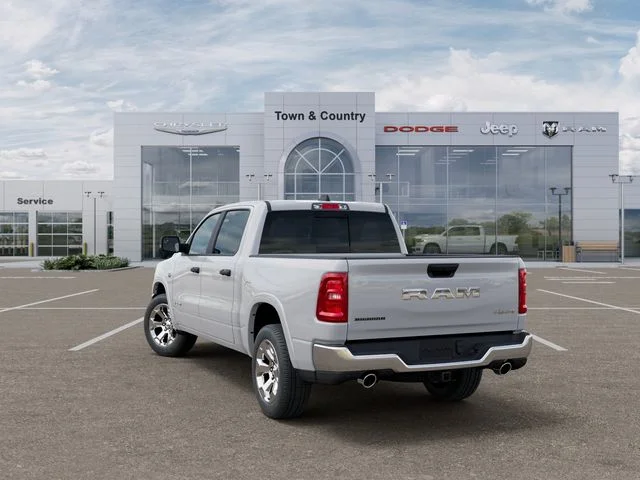 New 2026 Bright White Clear-Coat Exterior Paint RAM Big Horn/Lone Star image 3