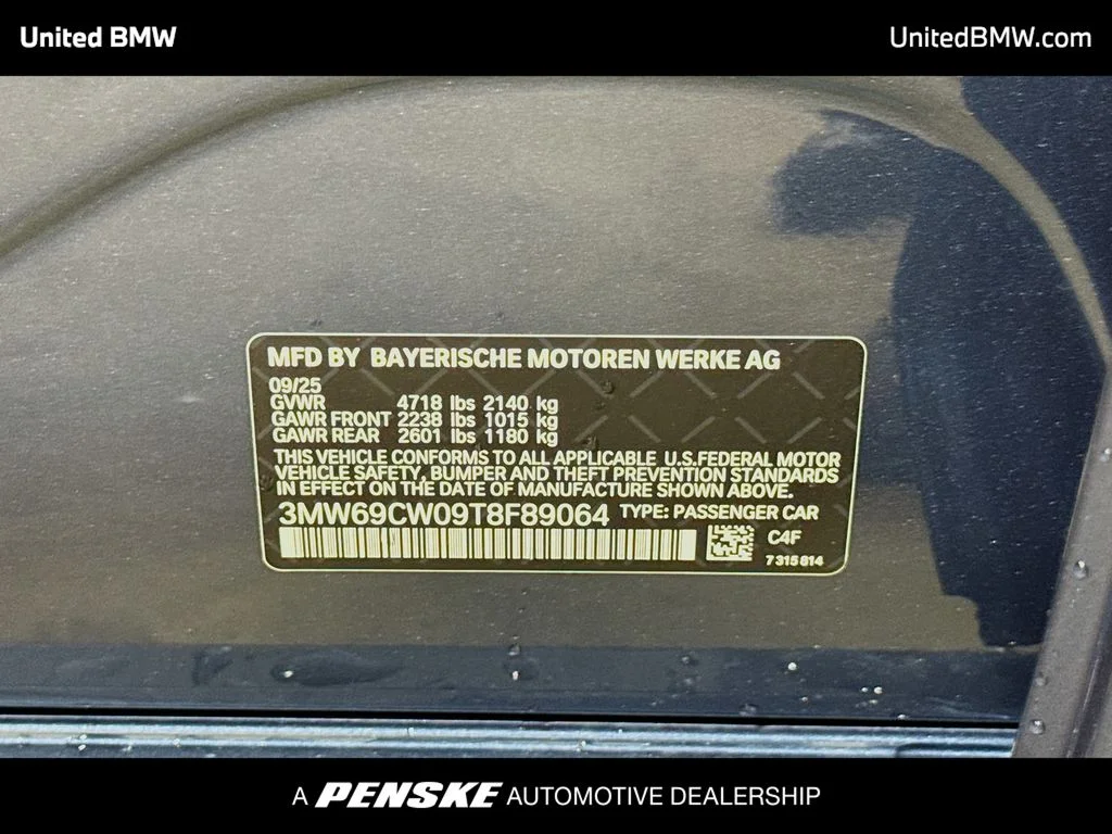 Certified Used 2026 Arctic Race Blue metallic BMW 330i image 15