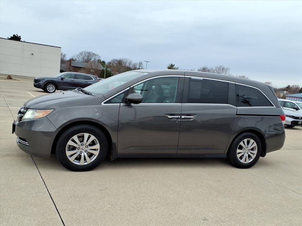 Certified 2016 Honda Odyssey EX-L with VIN 5FNRL5H68GB052184 for sale in Savoy, IL