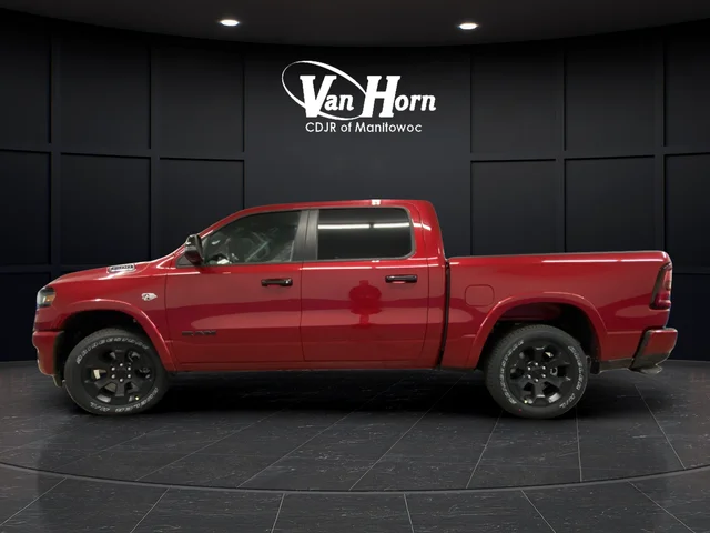 New 2026 Molten Red Pearl-Coat Exterior Paint RAM Big Horn/Lone Star image 4