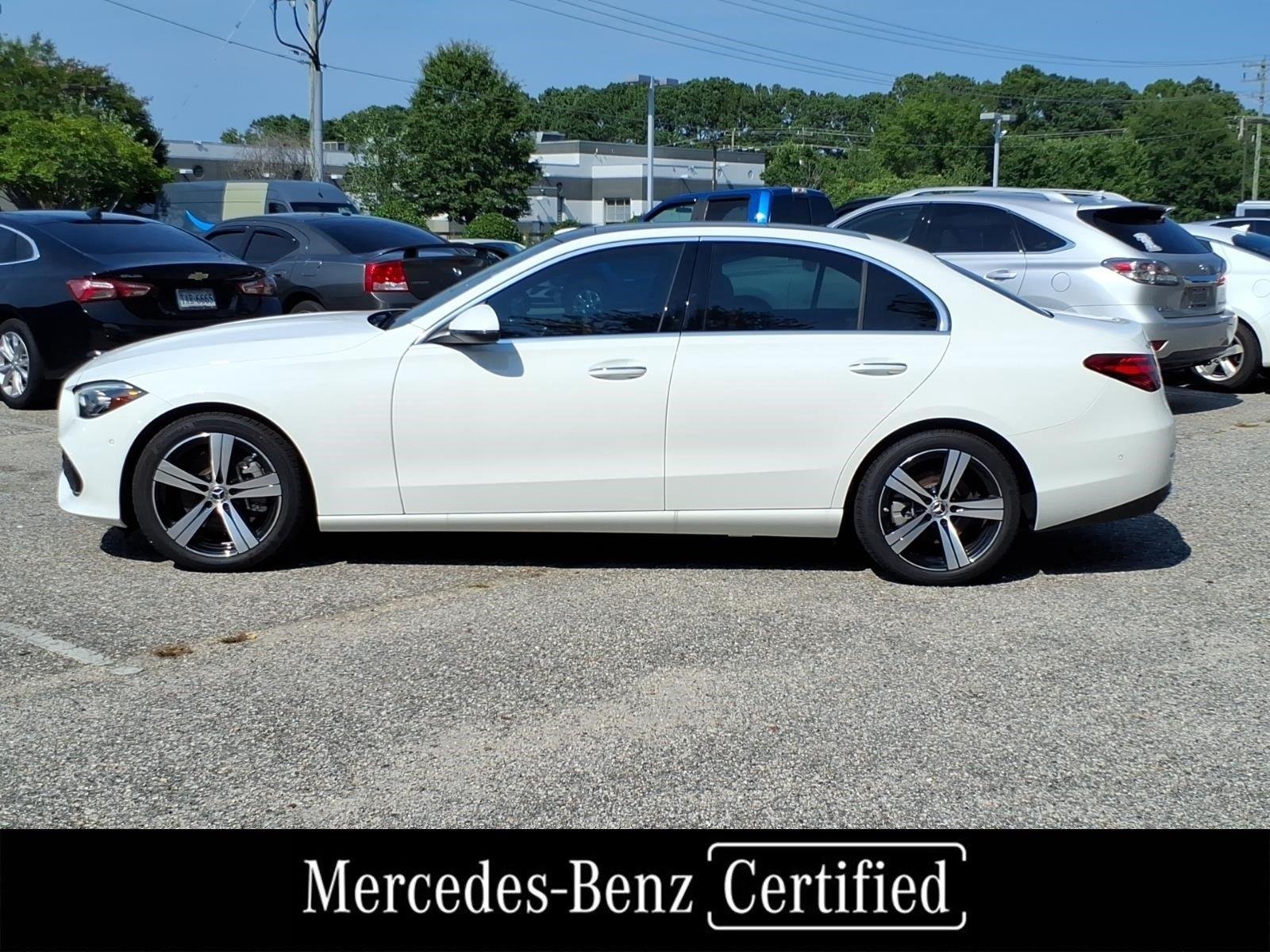 Certified Used 2025 Polar White Mercedes-Benz C 300 image 3